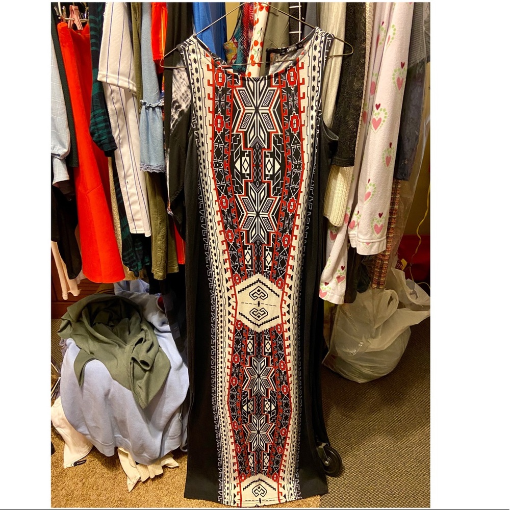 Printed Maxi Dress